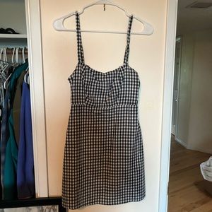BRANDY MELVILLE DRESS GINGHAM CHECKERED PLAID